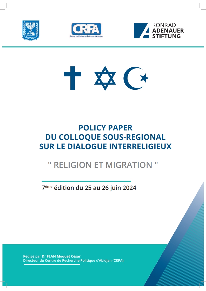 POLICY PAPER DU COLLOQUE SOUS-REGIONAL SUR LE DIALOGUE INTERRELIGIEUX